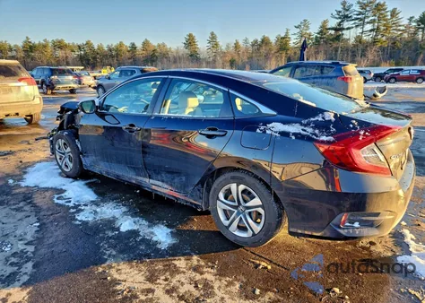 2017 Honda Civic Lx from USA, damaged, VIN 19XFC2F55HE210922